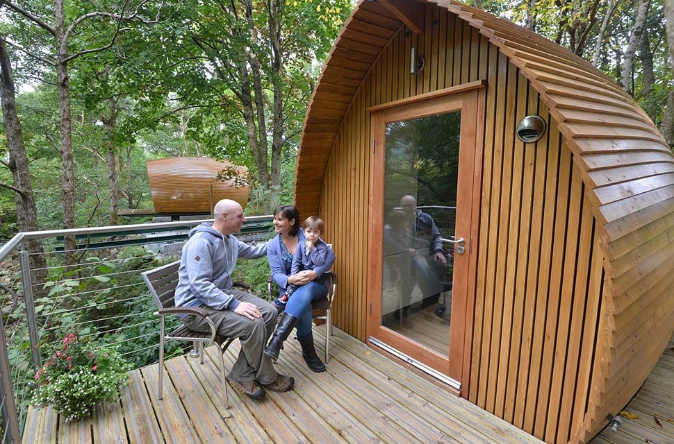 Leben mitten in der Natur auf möglichst kleinem Raum. Cabins wie diese laden zum Probewohnen ein. - Foto: pixabay.com © lmcpy (CC0 Creative Commons)